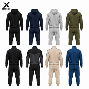 Survêtements à capuche et à col pour hommes X Sports City, qualité supérieure, performance, confort, style, OEM/ODM, logo X, designs tendance - Product Image 2