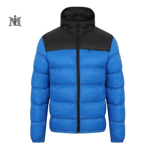 Chaquetas cálidas con capucha a precio de fábrica, chaqueta Bomber de satén con cremallera completa de manga larga personalizada para hombre, chaquetas cortavientos para primavera e invierno - Product Image 6