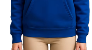 Sudaderas con Capucha de Manga Larga con Bolsillo Frontal Tipo Canguro y Letras Impresas de Zeta Phi Beta para Invierno, Venta al Por Mayor - Product Image 5