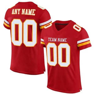 Vêtements de sport légers pour l'extérieur, uniforme de football américain, vêtements d'équipe, uniforme de football américain, maillots de football confortables en twill - Product Image 1
