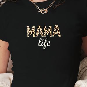 MAMA Life Camiseta corta de moda para mujer - Product Image 1