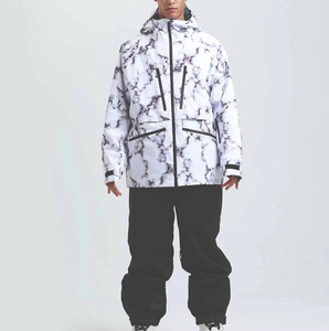 Traje de Esquí Impermeable para Invierno, Chaqueta y Pantalones Cálidos para Snowboard y Camping, Conjunto Deportivo para Mujer - Product Image 5