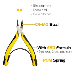[Handy-Age]-5 Inch ESD Round Nose <b>Pliers</b> (HT1000-160) - Product Image 2