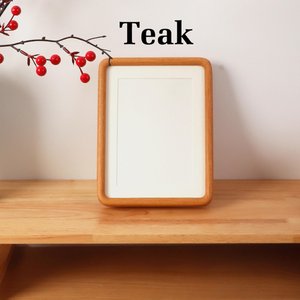 Rounded Corner Solid <b>Wood</b> Photo <b>Frame</b>, Design for Tabletop Display - Product Image 4
