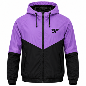 Hot Selling New Fashion Men's <b>Light</b> Running Hiking Outdoor <b>Jacket</b> Custom Logo Windbreaker Zip Up Hooded <b>Waterproof</b> <b>Jacket</b> - Product Image 6
