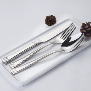 Newest Cutlery Table Decor Home Restaurant and Hotel Decor Cutlery Set Stainless Steel Hand Forged <b>mirrored</b> <b>Tabletop</b> Cutlery Set - Product Image 4