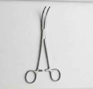 Pinza Glover Vena Cava de 215 mm, Acero Inoxidable, Pinza de Oclusión Vascular Atraumática, Instrumento Quirúrgico con Certificación CE Clase I - Product Image 3
