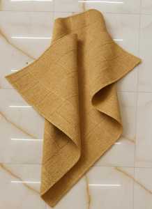 พรมปูพื้นลายตารางแบบเรขาคณิตทันสมัย ทำด้วยมือจากเส้นใยปอกระเจา ดีไซน์เรียบง่ายแต่หรูหรา เหมาะสำหรับตกแต่งบ้านสไตล์ชนบท - Product Image 4