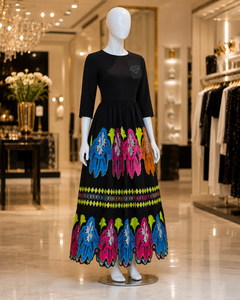 2026 Skirts Embroidery Women Customized High Quality Pacific Island Wear Micronesian Fabric Embroidery Work Skirts Custom - Product Image 1
