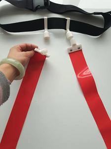 Cinturones y Banderas de Flag Football, Cinturón de Fútbol Americano Ajustable para Niños, Adolescentes y Adultos, Entrenamiento en Interiores y Exteriores - Product Image 2