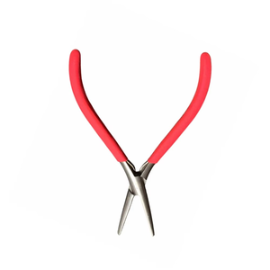 New Hair <b>Extension</b> Tools Functional Pliers <b>Micro</b> Bead Stainless Steel Red Handle for Commercial Hair <b>Extension</b> Tools - Product Image 4