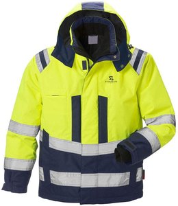 Chaqueta de Seguridad Reflectante Impermeable para Hombre, para Invierno, Construcción, Alta Visibilidad, Ropa de Trabajo, Resistente al Viento, 2026 - Product Image 1