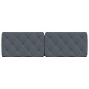 Cabecera Acolchada de Terciopelo Gris Oscuro Tamaño Queen, 100% Poliéster, para Lectura y Descanso en la Cama - Product Image 5