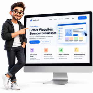 Diseño UI UX de Sitios Web para Empresas con Experiencia, Claro Rendimiento, Conversión y Estructura, Preparado para IA para el Crecimiento Digital en Línea - Product Image 1