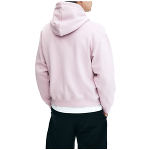 Sweat-shirt à capuche surdimensionné en coton 100% personnalisé avec logo, style streetwear, essentiels graphiques, vente en gros - Product Image 4