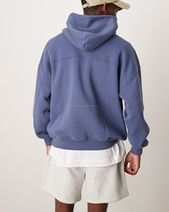 Sudadera con Capucha Unisex de Estilo Urbano para Hombre, Sudadera Gruesa de Algodón, Corte Holgado, Sudadera con Estampado Personalizado, Sudadera de Hip Hop para Invierno en Oferta - Product Image 2