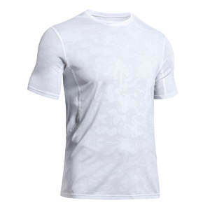 Camisetas deportivas de poliéster al por mayor para gimnasio, de secado rápido, transpirables, atléticas, para entrenamiento, tallas grandes, para hombre - Product Image 4