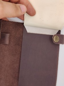 Carnet de notes en cuir véritable personnalisable, carnet de journalisation, bloc-notes de bureau, carnet d'écriture, carnet de notes court de haute qualité avec logo personnalisé - Product Image 3
