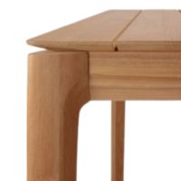 Table à manger carrée en bois minimaliste moderne, bois massif, écologique, durable, imperméable, design stable, 4 places, meubles pour la maison