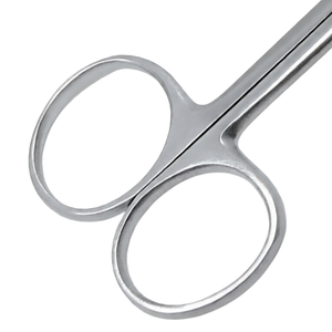 Tijeras Iris de 4.5 Pulgadas, Curvas, de Acero Inoxidable, Instrumento Quirúrgico, Dental y Veterinario, Herramienta Reutilizable de Precisión - Product Image 5