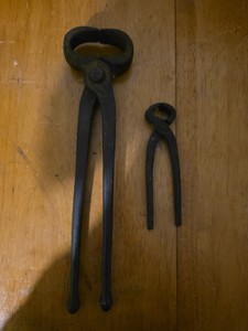 Customized Shape Veterinary Instruments Horse Hoof Care Tong Nail <b>Puller</b> For Farriers Horseshoeing Use <b>Tools</b> - Product Image 6