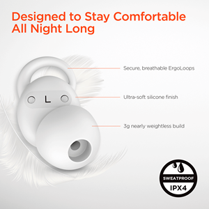 Auricolari True Wireless SleepEEZ Mini con Cancellazione del Rumore, Cuffie TWS per il Sonno - Product Image 2