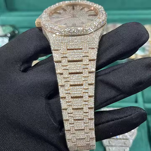 Montre de luxe pour homme Prime Status en moissanite, montre à quartz haut de gamme, conçue pour un style affirmé, un objet de prestige pour un style élégant. - Product Image 2