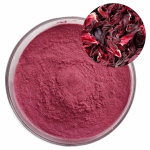Poudre de fleur d'hibiscus cosmétique de qualité supérieure en vrac, 100 % pure et naturelle, poudre d'Hibiscus sabdariffa pour les soins des cheveux et de la peau - Product Image 6