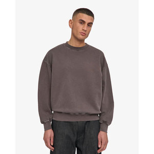 Wholesale Custom 3D Embossed Digital Pattern Men Winter Hoodie Oversized Casual Thick <b>Sweatshirt</b> - Product Image 3