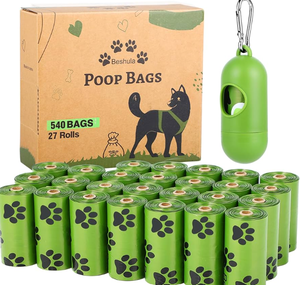2026 Custom Logo Scented Cornstarch Pet Doggie Rolls Lavender Poo Waste Disposal Biodegradable Compostable Dog Poop <b>Bag</b> - Product Image 3