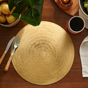 TOP QUALITY UNIQUE LEAF DESIGN HANDMADE GLASS BEADED <b>TABLE</b> PLACEMATS at WHOLESALE PRICE Embroidered - Product Image 5