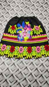 Última Moda en Faldas Hawaianas de Algodón con Diseño Floral Bordado de Guam y Micronesia, Falda de Alta Calidad para Mujer, Estilo Casual - Product Image 6