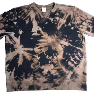 Sudadera Tie Dye de Secado Rápido de Alta Calidad para Hombre, Cuello Redondo Bordado, Logotipo Personalizado, Venta al Por Mayor, Tejido Transpirable de Secado Rápido - Product Image 2