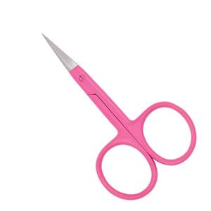 <b>Pink</b> Manicure Scissors Stainless Steel Blade Round Handle Cuticle Trimmer Beauty <b>Tools</b> for Adults - Product Image 4
