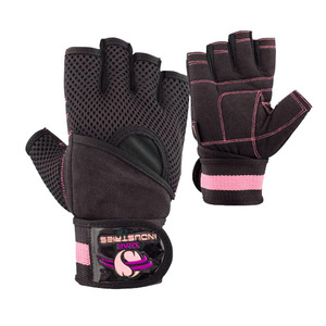 Men <b>Women</b> Fitness Workout Gloves With Wrist Wrap Support Breathable Weightlifting Training <b>Mittens</b> Safety Hand wear - Product Image 4