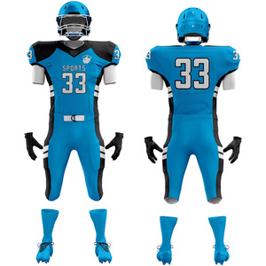 High Performance <b>Hot</b> Sale Comfortable Slim Breathable New Design Best Supplier Top Trendy Sport Wear American Football Uniform - Product Image 3