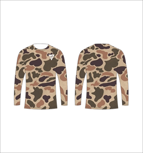 Camiseta de Manga Larga para Hombre, Color Azul Marino Turquesa, Diseño Geométrico Abstracto, Cuello Redondo, Estilo Casual, Ropa Deportiva, para Gimnasio y Entrenamiento - Product Image 4