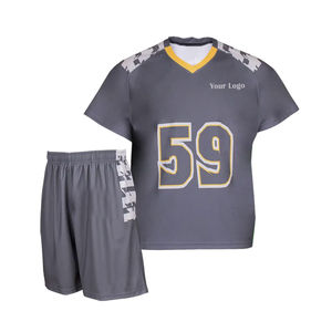 Uniformes de lacrosse sublimés durables personnalisés, dernier style unisexe pour équipe sportive, 100% polyester et impression de logo personnalisée - Product Image 1