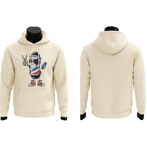 Premium Barber Hoodie Cotton <b>Fleece</b> for Pullover Hoodie Custom Digital Print <b>Warm</b> Soft Daily Finish Waterproof Eco-Friendly - Product Image 1