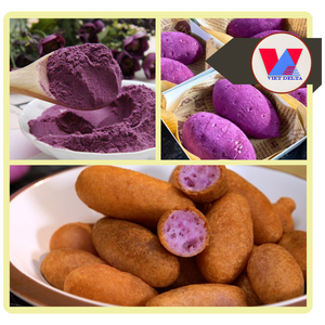 Poudre d'igname violette séchée par pulvérisation de haute qualité, 100 % pure, extrait de Dioscorea Alata, soluble dans l'eau, farine d'Ube pour boissons et desserts - Product Image 3