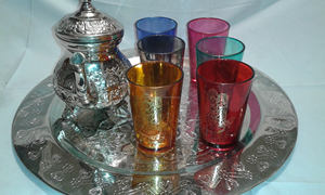 Juego de Té de Estilo Bohemio Único JM INTERNATIONAL JM-05004, Juegos de Regalo para Ramadán Empacados en Caja de Regalo - Product Image 3