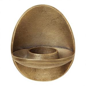 Portavelas de Pared Portátil de Aluminio Fundido Reciclado, Impermeable, para Velas Votivas, Decoración de Pascua, Duradero - Product Image 1