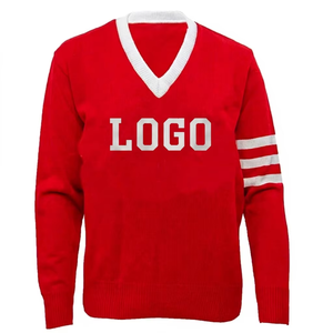University Style Custom Men & Women Winter Embroidery <b>Cardigan</b> Sweater with Anti-Pilling & Breathable Features - Product Image 1
