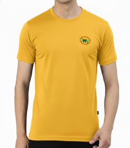 T-shirt de sport pour homme, 100% coton tricoté de haute qualité, 180g, col rond, séchage rapide, coupe classique, manches courtes, écologique, respirant - Product Image 3