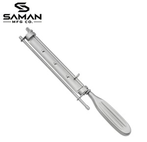 Cuchillo de injerto de piel de acero inoxidable de primera calidad, instrumento quirúrgico manual, herramienta dermatóma de precisión, reutilizable para cirugía reconstructiva - Product Image 4