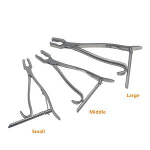 คีมจับกระดูก Kern Bone Reduction Forceps สำหรับกระดูกสะโพก 3 แบบ เครื่องมือผ่าตัดจับกระดูก อุปกรณ์ศัลยกรรมกระดูกและข้อ ทำจากสแตนเลส SURGINEXA - Product Image 3