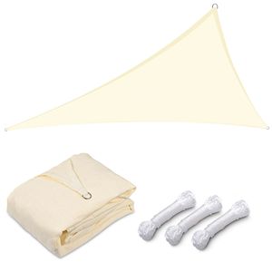 Tenda Parasole Triangolare Bianca 22 X 22 X 22, Design Elegante per Esterni, Protezione Solare Ottimale - Product Image 4