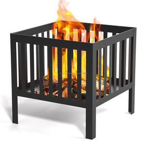 Rustic Hammered <b>Iron</b> Fire Pit - Product Image 6