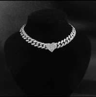 Chaîne cubaine en argent sterling 925 pour homme, entièrement sertie de moissanite, plaquée or 22 carats, collier de luxe hip-hop pour soirée, bijoux de mode