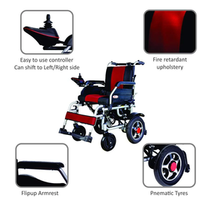 Silla de Ruedas Eléctrica Medilab SmartDrive - Transportador de Pacientes de Acero Inoxidable - Product Image 4